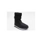 Snow Boots women - after ski Textile - Winter - Black (Clothing)