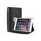 Bestwe iPad Air 2 leather case 360 ​​° Flip Case Case Case with stand function (iPad Air 2, Black)