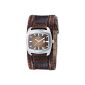 Fossil Men's Wrist Watch Analog leather brown trend JR9156 Fuel (clock)