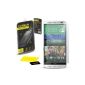 CaseBase Premium Screen Protector Tempered Glass for HTC One 2014 (M8) (Electronics)