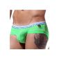 Men's Briefs solid color underwear SH02 Gr.M Green