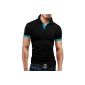 Merish Polo Shirt Basics T-shirt 14 colors Slim Fit 23 (textiles)