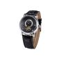 AMPM24 - PMW340 - Men Watch - Automatic Mechanical Watch - Tourbillon - Black Leather Strap (Watch)