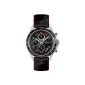 Jacques Lemans Men's Watch Chronograph Quartz Leather 1-1327A (clock)