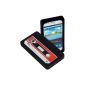 Yayago YUBA 2534-W Retro Cassette Tape Silicone Case for Samsung Galaxy S3 mini i8190 black (Accessories)
