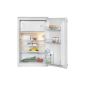 Amica EKS 16171 refrigerator / A ++ / 87.5 cm Height / 146 kWh / year / 105 L refrigerator / freezer 17 L / AntiBacteria coating for optimum hygiene / Reversible door / white (Misc.)