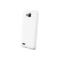 Muvit Minigel Case for Samsung Ativ S i8750 Shiny White (Accessory)