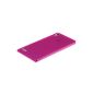 iGard® Huawei Ascend P6 Ultra Slim Case Cover 0.3mm Premium Skin Case Cover Pink Transparent (Electronics)