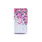 Beiuns Artificial Leather Holster for iPhone 4 4G 4S Case Case - L132 multicolored peas (Electronics)