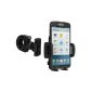 mumbi TwoSave bicycle holder Samsung Galaxy S4 Active motorcycle and bicycle holder doubly secured / high + Landscape + security tape (electronics)