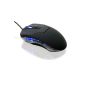 CSL - 2400dpi Gaming Mouse USB | ergonomics | blue LEDs | 6 keys | (Electronics)