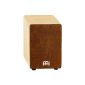 Meinl Percussion SCAJ1NT-LB Mini Cajon Birch Body Front plate light brown / natural body with snare (Electronics)