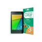 Ultimate Clear Plus New Google Nexus 7 FHD 2013 2nd Gen Screen Protector with [3 PACK / Lifetime Replacement Warranty] The World's Best Selling EXTREME CLEAR Premium Screen Protector Extreme The premium screen protector for New Google Nexus July 2013 2nd Generation Model ( Wireless Phone Accessory)