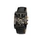 Pierre Lannier - 295C433 - Men's Watch - Quartz Chronograph - Black Dial - Black Leather Strap (Watch)
