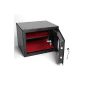 Homelux FS56B furniture safe with security level B with extra interior safe and dimensions (H x W x D): 33 x 45 x 38 cm