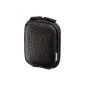 Hama Hardcase camera bag for a digital camera, Hardcase Colour Style 40G Black (Accessories)