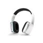 deleyCON BT06 Sound Marketers Bluetooth stereo headset for mobile phone / PC / Apple iPhone White (Electronics)