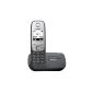Gigaset A415 A DECT cordless phone with answering machine, black (Electronics)