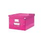 Leitz Click & Store - Storage box size Medium (281 * 370 * 200mm) Pink (Office Supplies)