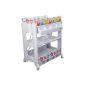 Mr. Baby - Changing Table With bath and Storage - Model Little Flower (Nursery)