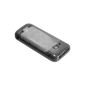 mumbi Silicon Case Nokia C5-00 Silicone Case Cover - C5 sleeve white Transparent Black (Wireless Phone Accessory)