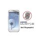 1 x wortek Protector Samsung Galaxy S3 i9300 screen protector anti-reflection Matt (Electronics)