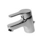 B8695AA Ideal Standard Slimline Set of 2 Single lever washbasin with waste Plastic Chrome (Tools & Accessories)