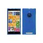 Silicone Case for Nokia Lumia 830 - S-style blue - Cover PhoneNatic ​​Cover + Protector (Electronics)