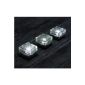 Frostfire Set of 3 solar lights shaped icicle For walkways and gardens (Tools & Accessories)