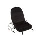 AmazonBasics heated seat cushion with temperature control Black remote control 3 positions 12 V (Miscellaneous)