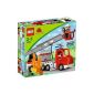 Lego Duplo - LEGOVille - 5682 - Toys First Age - The Fire Brigade Truck (Toy)
