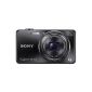 Sony DSC-WX100B Cyber-shot Digital Camera (18 Megapixel, 10x opt. Zoom, 6.7 cm (2.7 inch) display, Sweep Panorama) Black (Camera)