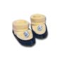 pantau.eu Baby Shoes Bootees Taufschuhe Babyschühchen Nicki 0-3 months (Textiles)