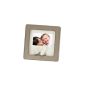 Baby Art Sculpture Modern Photo Frame - Taupe (Baby Care)