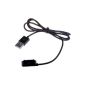 VicTsing magnetic USB 2.0 charger for Sony Xperia Z1 L39h / Xperia Z Ultra Black XL39h - Black (Electronics)