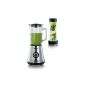 Severin SM 3737 multimixer with Smoothie Mix and Go, brushed stainless steel, black (household goods)