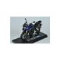 Triumph Tiger Explorer Blue 1/18 Welly model motorcycle with or without individiuellem license plates (Toys)
