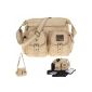 6 parts: changing bag ELEPHANT OUTDOOR Naturebaby bag / CAMEL-SAND (Baby Product)