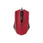 Speedlink Ledos Core Gaming 5-button mouse (Sniper button, rapid-fire function, LED lighting, DPI switch up to 3000dpi) red (Personal Computers)
