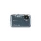Casio EXILIM EX-FS10 BE Highspeed Digital Camera (9 megapixels, 3x opt. Zoom, 6.4 cm (2.5 inch) display) Blue (Electronics)