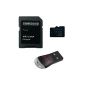 Samsung MicroSDHC 32GB Class 10 Ultra High-Speed ​​Memory Card 75MB / s Read 20MB / s write with SD Adapter and USB Reader Micro Komputerbay (Personal Computers)