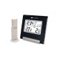 La Crosse Technology WS9090IT Temperature Station Indoor / Outdoor Black (Electronics)