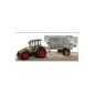 RCEE 10095 - Metal Construction CLAAS tractor with trailer (toy)