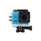 Sports Camera IceFox (TM) outdoor action waterproof camera, Full HD DVR, 1080p video, 12MP Car Recorder diving Bike Action Camera 1.5 inch LCD 170 ° wide-angle (Electronics)