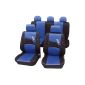 Cartrend 60220 Gecko Mesh Seat Cover-Set, Blue, with docu seam (Automotive)