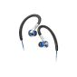 JVC HA-EBX86-AE In-Ear clip headphones (102dB) Blue (Electronics)