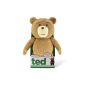 Talk Ted (moving mouth) - The teddy bear who speaks - Official Movie Seth MacFarlane TED - 40cm (Electronics)