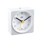 Braun BNC002 quartz alarm clock, white (household goods)