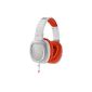 JBL J 88i Over-Ear DJ Headphones with iPhone Control White / Orange (Electronics)