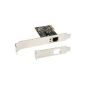 InLine 51125K Gigabit Network Interface Card (PCI-e, 1Gbps) incl. Low profile bracket (accessory)